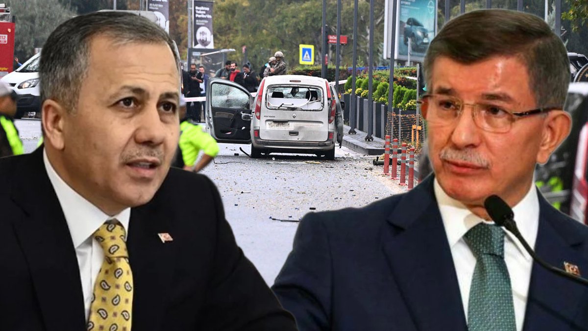 Davutoğlu, Yerlikaya ile Ankara'daki saldırıya ilişkin görüştü