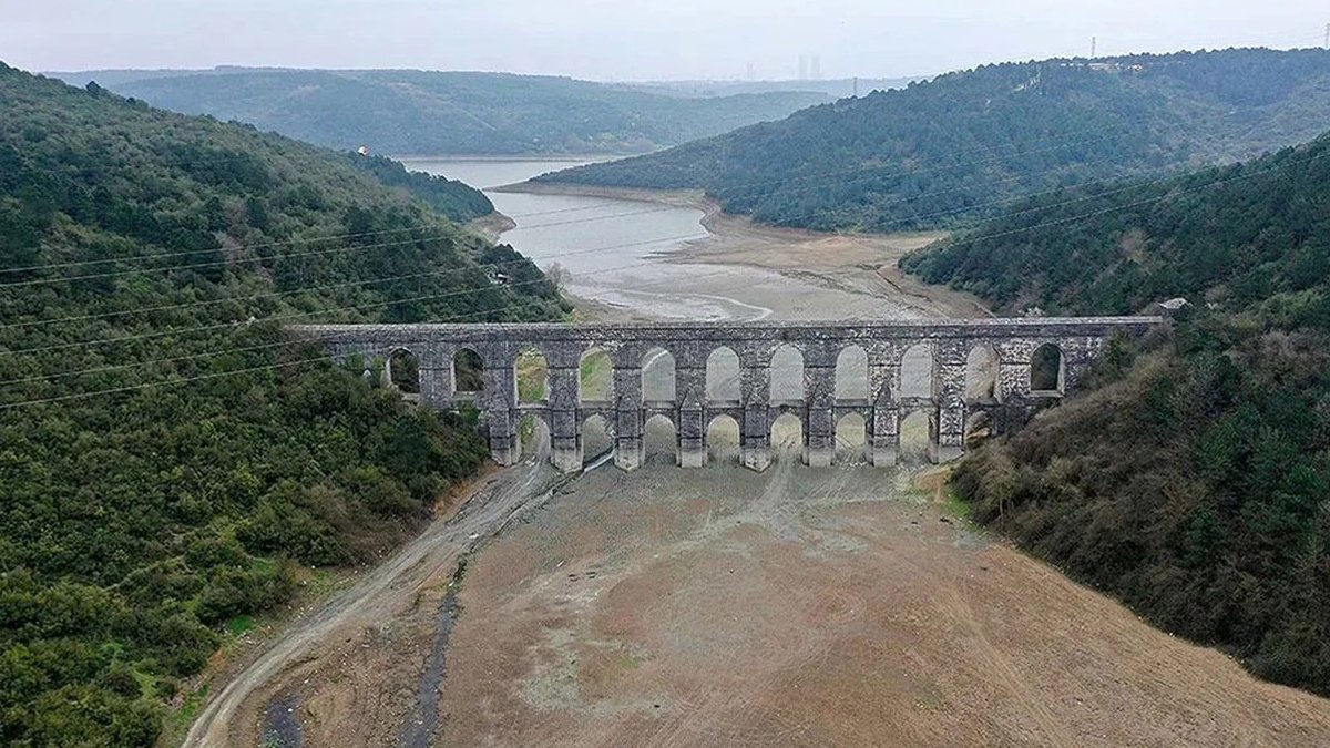 Sağanak yağış da İstanbul'un barajlarına yetmedi