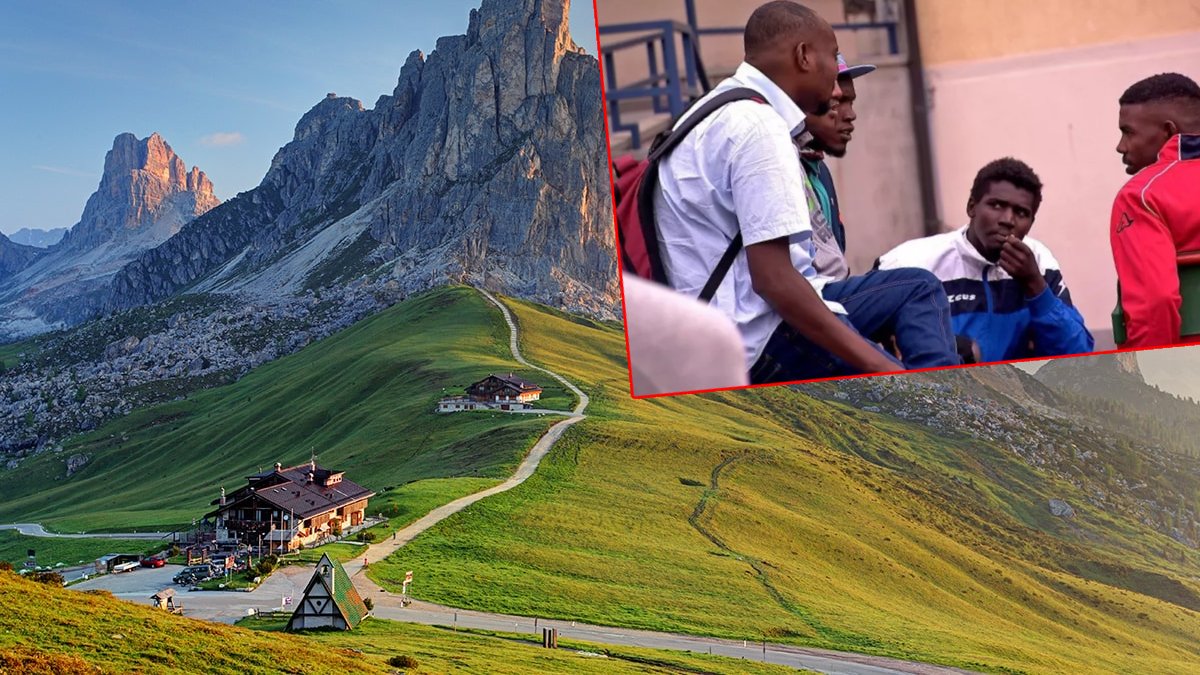 Sandaletlerini çıkarıp dağ botlarını giydiler: Göç yolu Alplere kadar uzandı