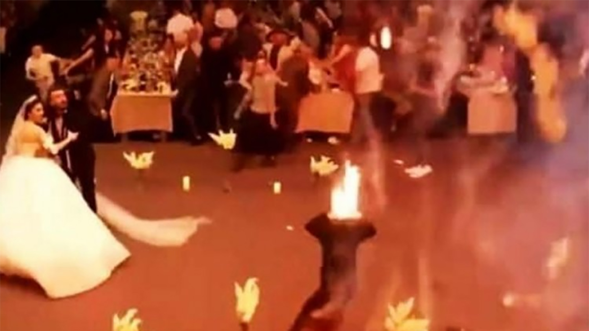 Düğün günü mahşer yerine döndü! Irak'taki yangın faciasından yeni görüntüler