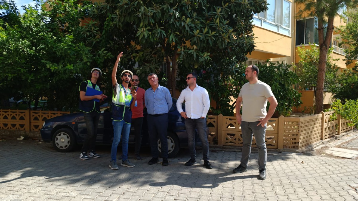 Yapı Durum Tespiti çalışmaları kapsamında ekipler sahaya indi