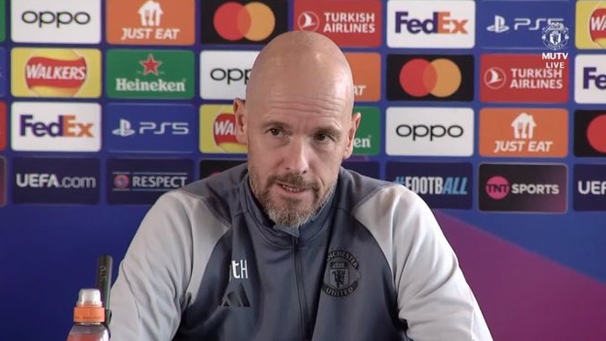 Erik Ten Hag: Galatasaray'ın kalitesi tartışılmaz
