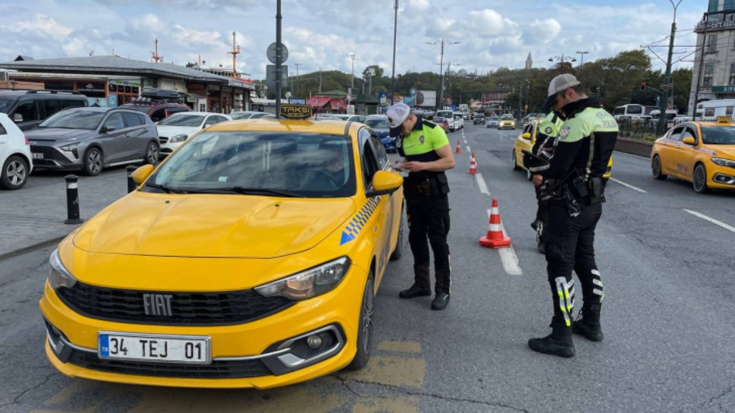 Yolcudan fazla ücret isteyen taksicilere ceza: Eminönü'nden Şişli'ye 400 lira istediler