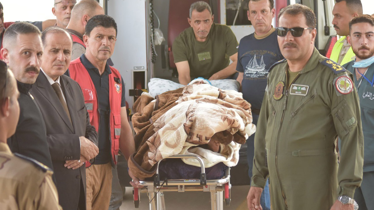 Irak'ta düğün faciasında yaralanan 20 kişi Türkiye'ye sevk edildi