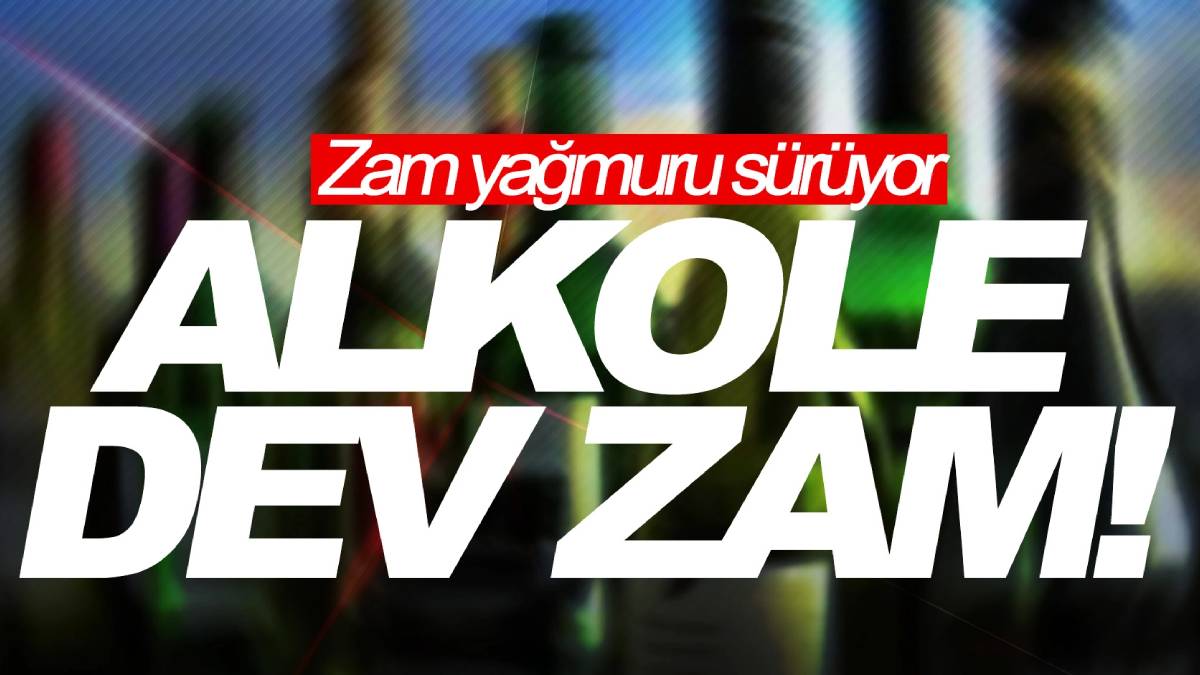 Sigaradan sonra alkole dev zam! Fiyatı gören içmeden efkarlanıyor: Özgür Aybaş haberi verdi