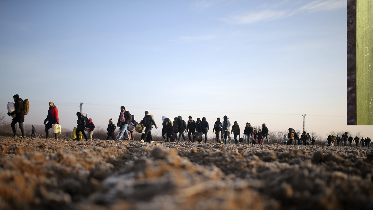 Göçmenler öyle bir yerde yakalandı ki akıl alır gibi değil! Jandarma hayatının şokunu yaşadı "yok ama artık"
