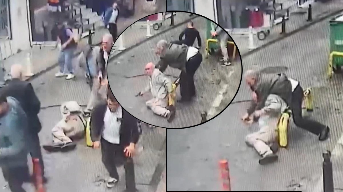 Her şey keşif için gelen bilirkişinin önünde oldu: Fatih'teki silahlı çatışma kamerada!