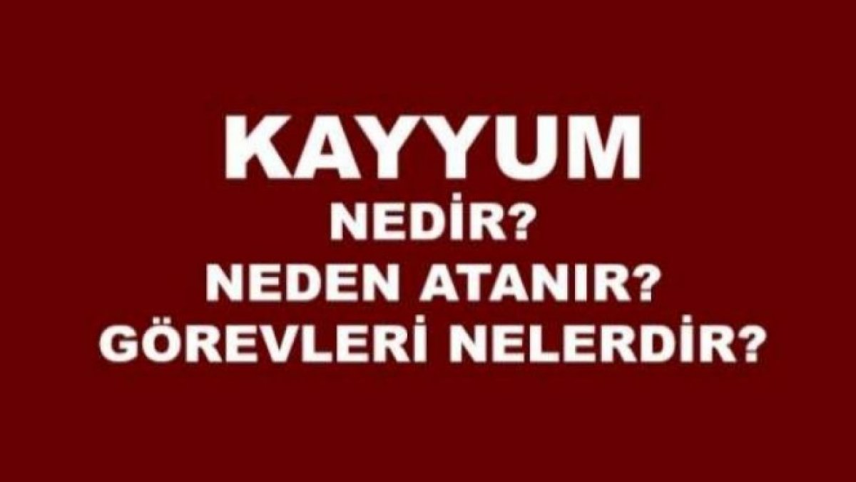 Kayyum Atamak Ne Demek: Türkiye'de Yaygın Bir Terim