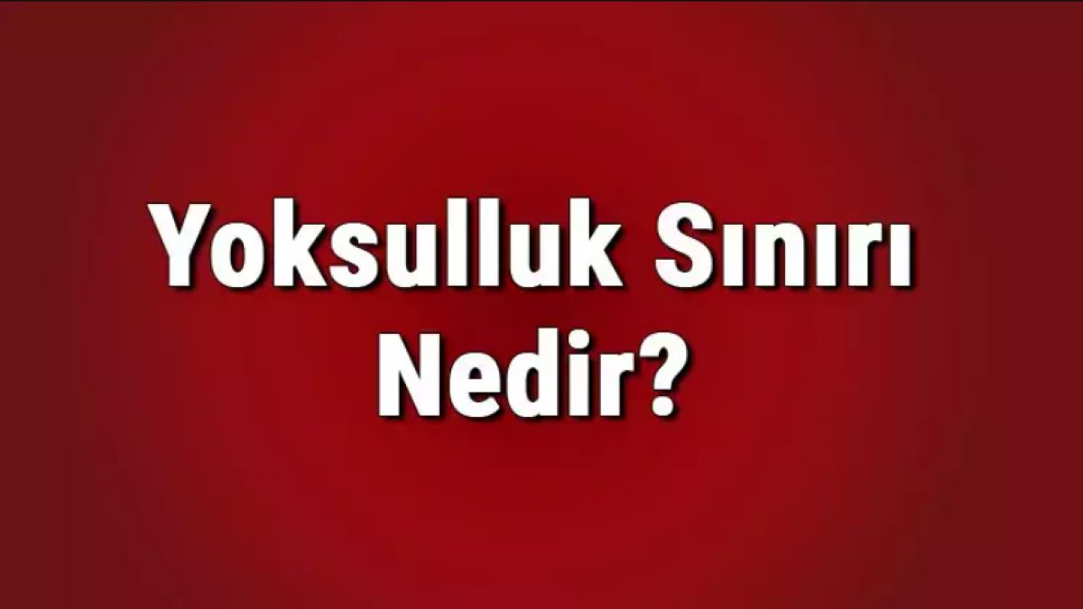 Yoksulluk Sınırı Nedir?