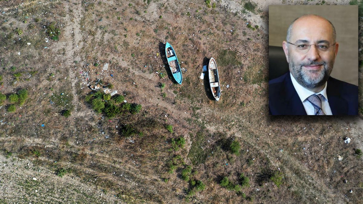 Marmara Gölü gözümüzün önünde böyle kurudu