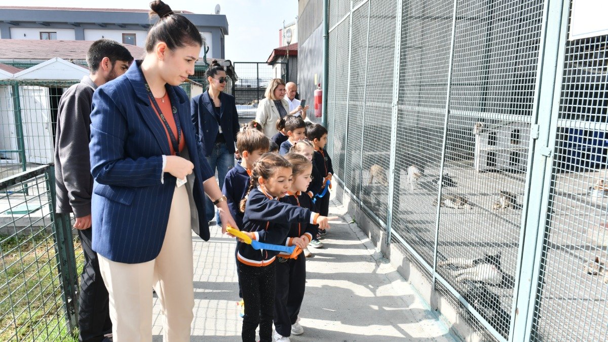 Minikler can dostlarımız için üretti