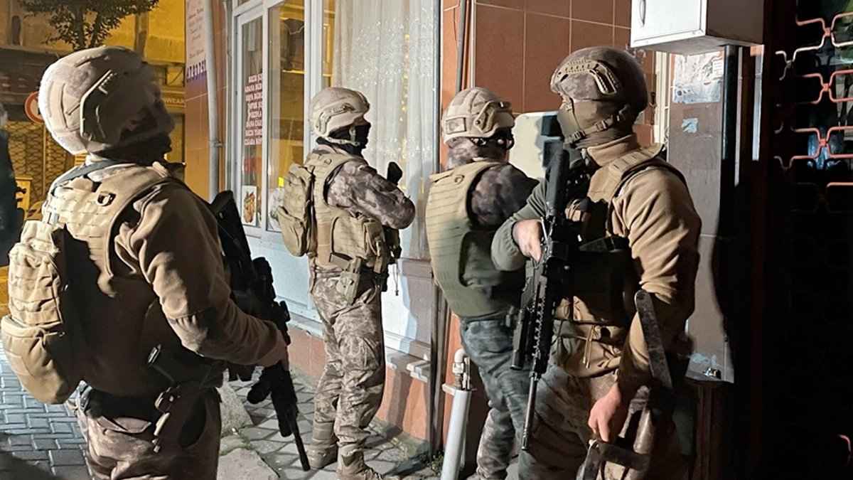İstanbul’da terör operasyonu: 5 gözaltı
