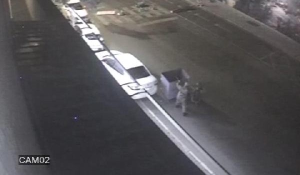 Çengelköy'deki darbeci askerlerin kurşun yağdırması güvenlik kamerasında
