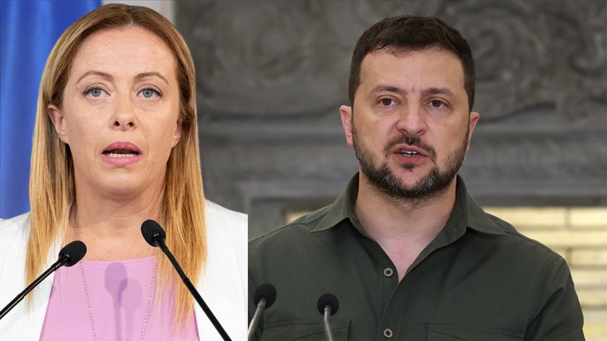 Meloni'den Zelenskiy'e destek açıklaması: Ukrayna'da barış sağlanana kadar sürecek