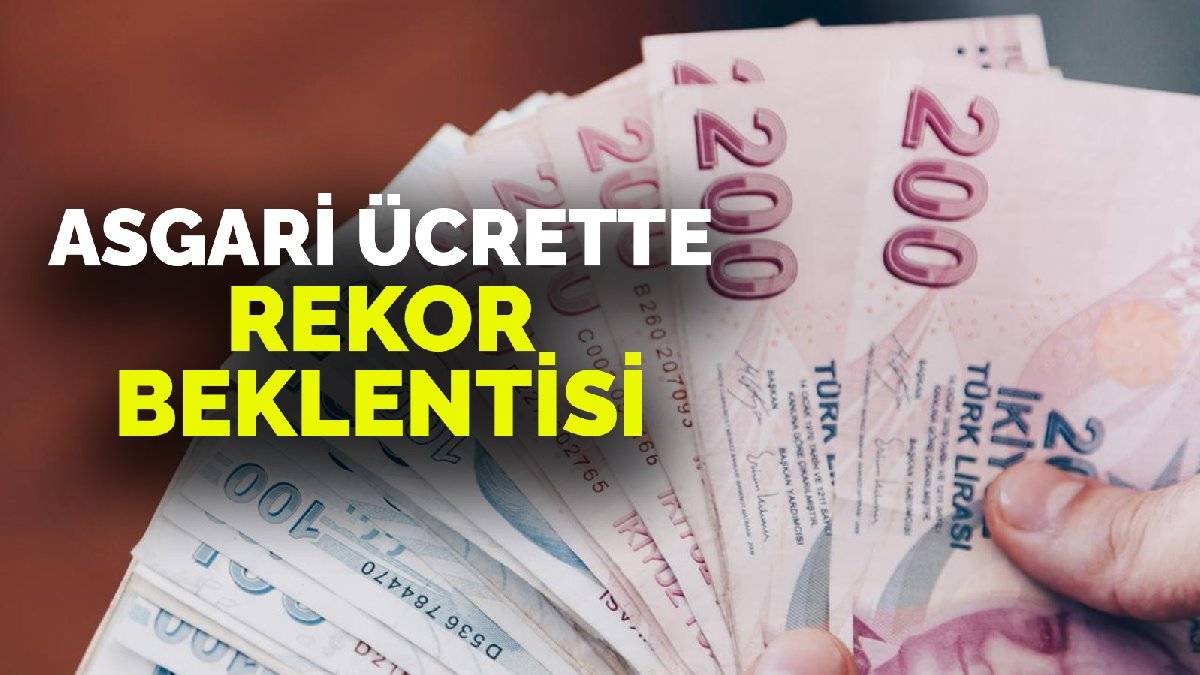 Asgari ücrette en düşük rakamı duyan küçük dilini yuttu! İşte masadan sızan o müthiş rakam