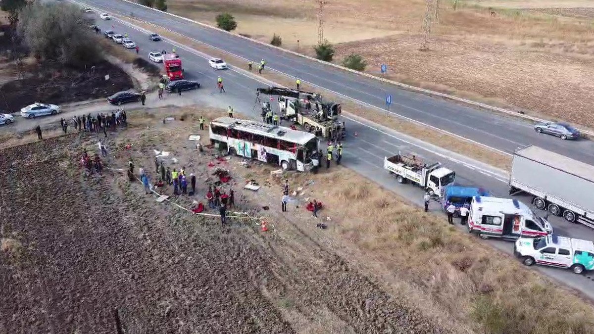 Amasya'daki katliam gibi kazada otobüs şoförüne tutuklama