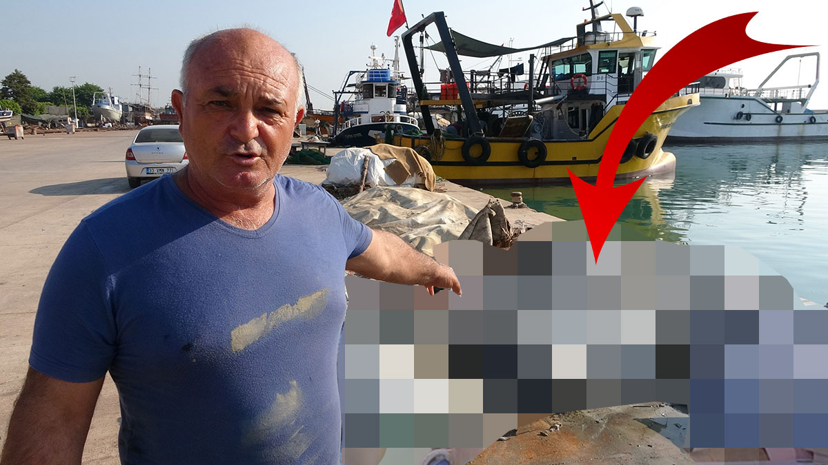 Balık için attıkları ağa öyle bir şey takıldı ki teknenin motoru bozuldu! Yılların tecrübeli balıkçıları bile hayrete düştü