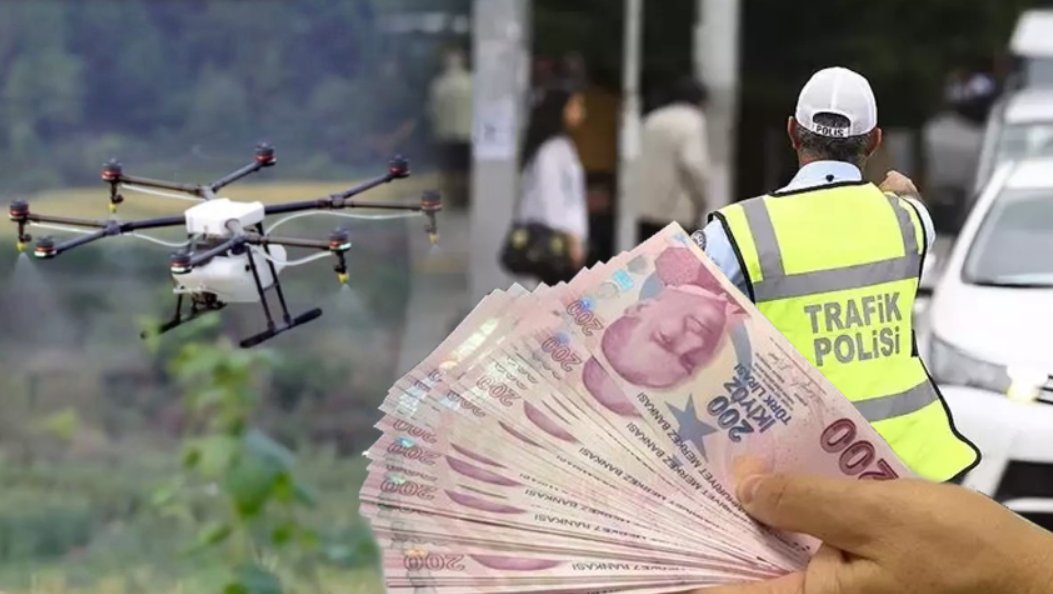 Karadan kaçan havadan yakalanıyor! Dron ile denetimler başladı: Bu hatayı yapan sürücülere rekor ceza