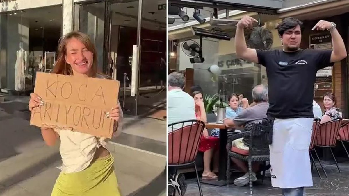 Türkiye'de böylesi daha önce görülmemişti! "Koca Arıyorum" pankartıyla sokak sokak gezdi!