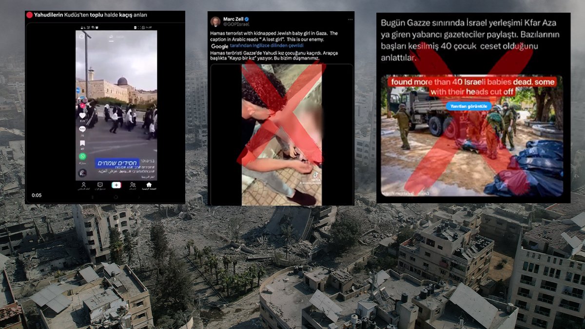 Araştırmalar Filistin-İsrail savaşındaki dezenformasyonu ortaya çıkardı
