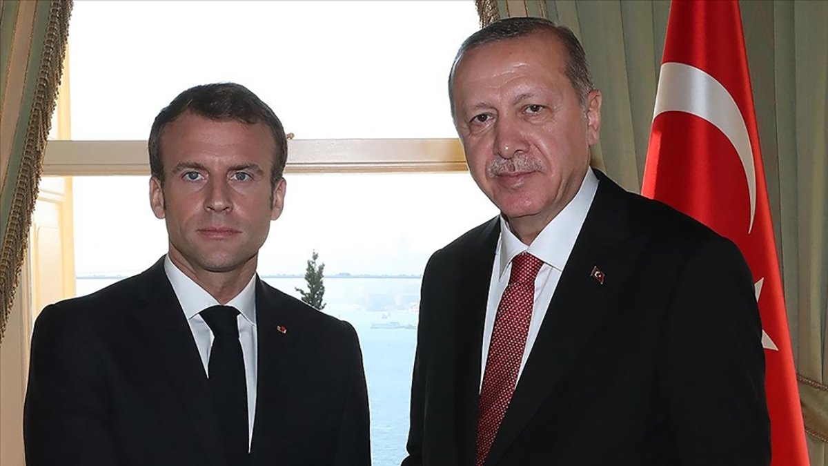 Erdoğan'ın 'Filistin' diplomasisi sürüyor: Macron ile görüştü