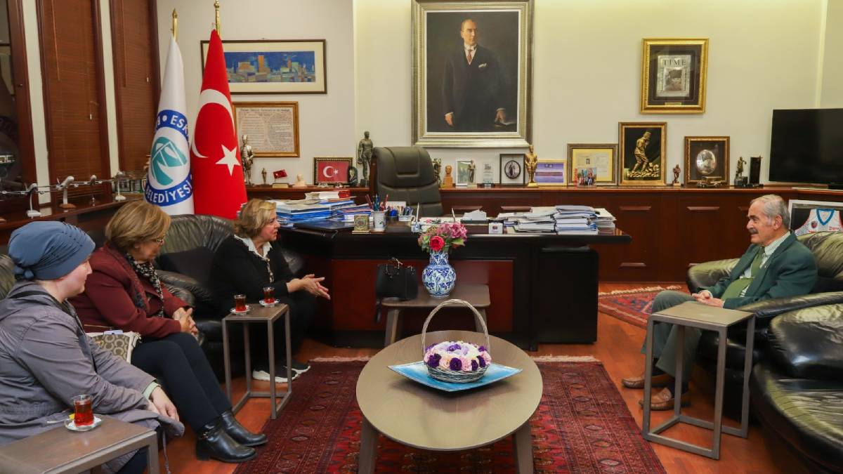 Çelik’ten Büyükerşen’e ziyaret