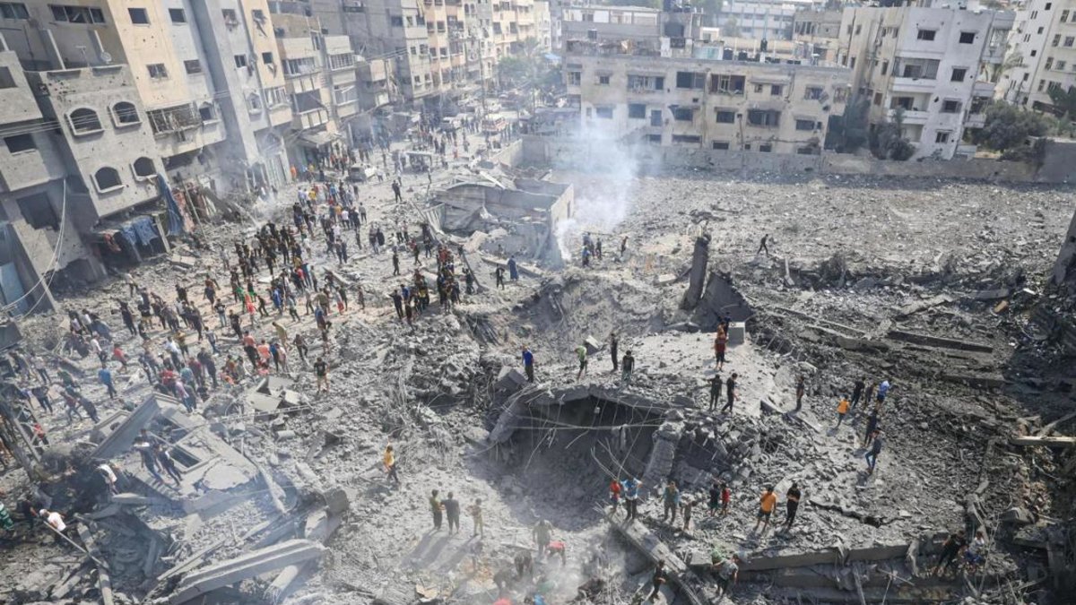 İsrail tehdit etmişti... Gazze'de büyük göç başladı