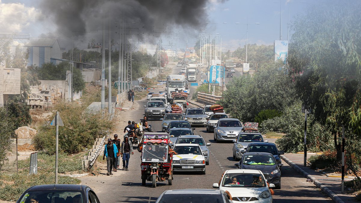 BM 'tüyler ürpertici' yorumunu yaparak paylaştı: Sivil halkın etrafındaki çember daralıyor