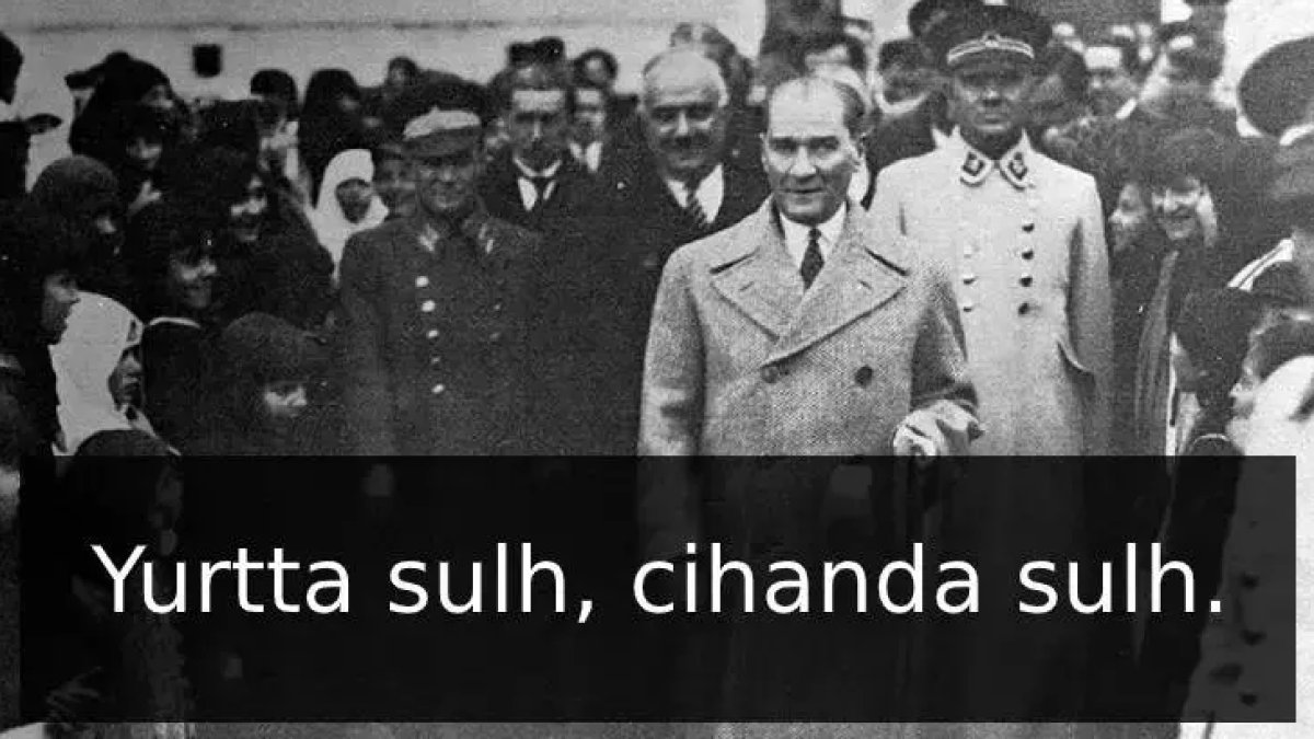 Yurtta Sulh, Cihanda Sulh Ne Demek?