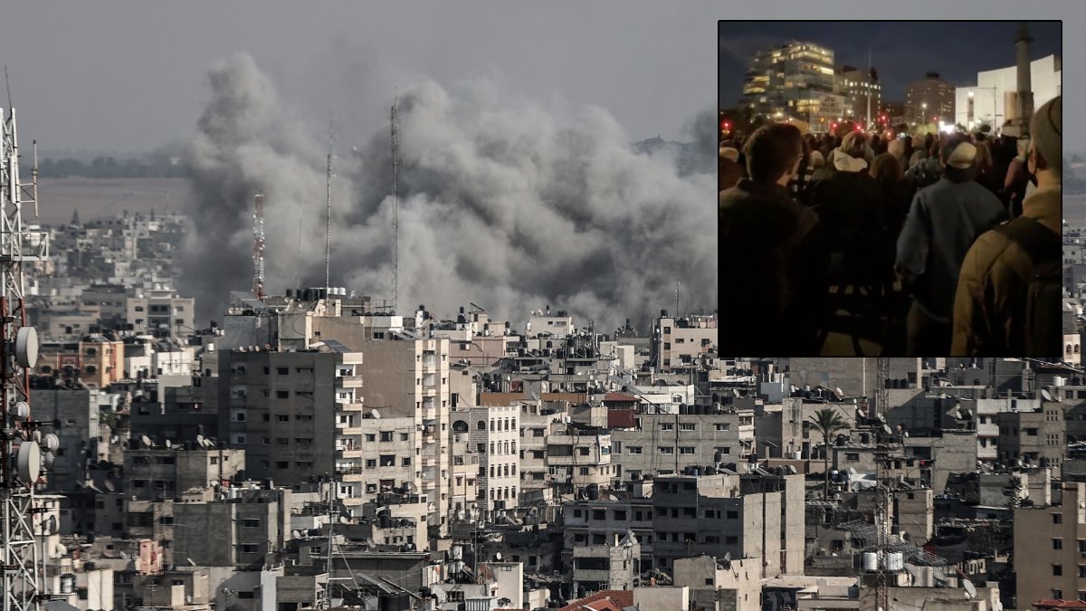 Yüzlerce kişi Filistin için sokaklara döküldü: İsrail'deki insan hakları örgütleri katliama karşı