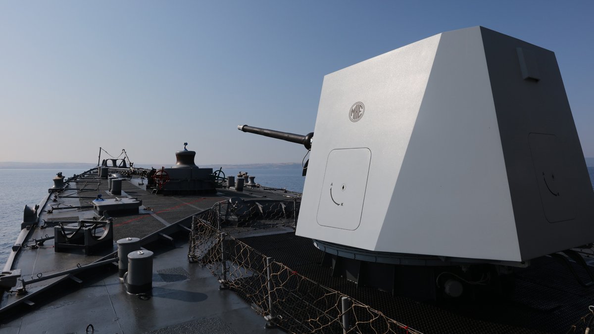 Milli Deniz Topu'nda ilk teslimat