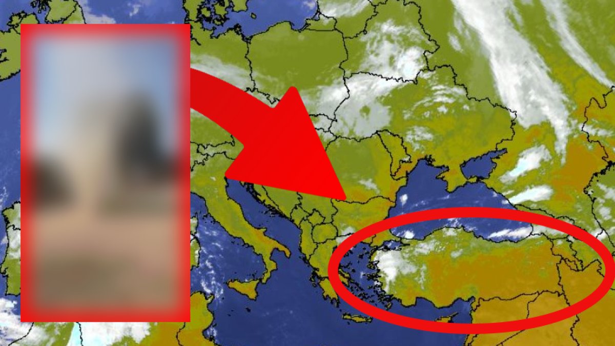 O ilde korkutan görüntü! Metrelerce uzunlukta... O anlar kamerada