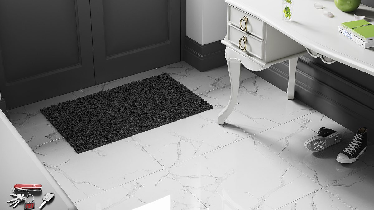 Eşiniz yere bassın istemeyeceksiniz! Mermerleri elmas gibi parlayan yöntem: Günlerce yeni temizlenmiş gibi parlak kalıyor