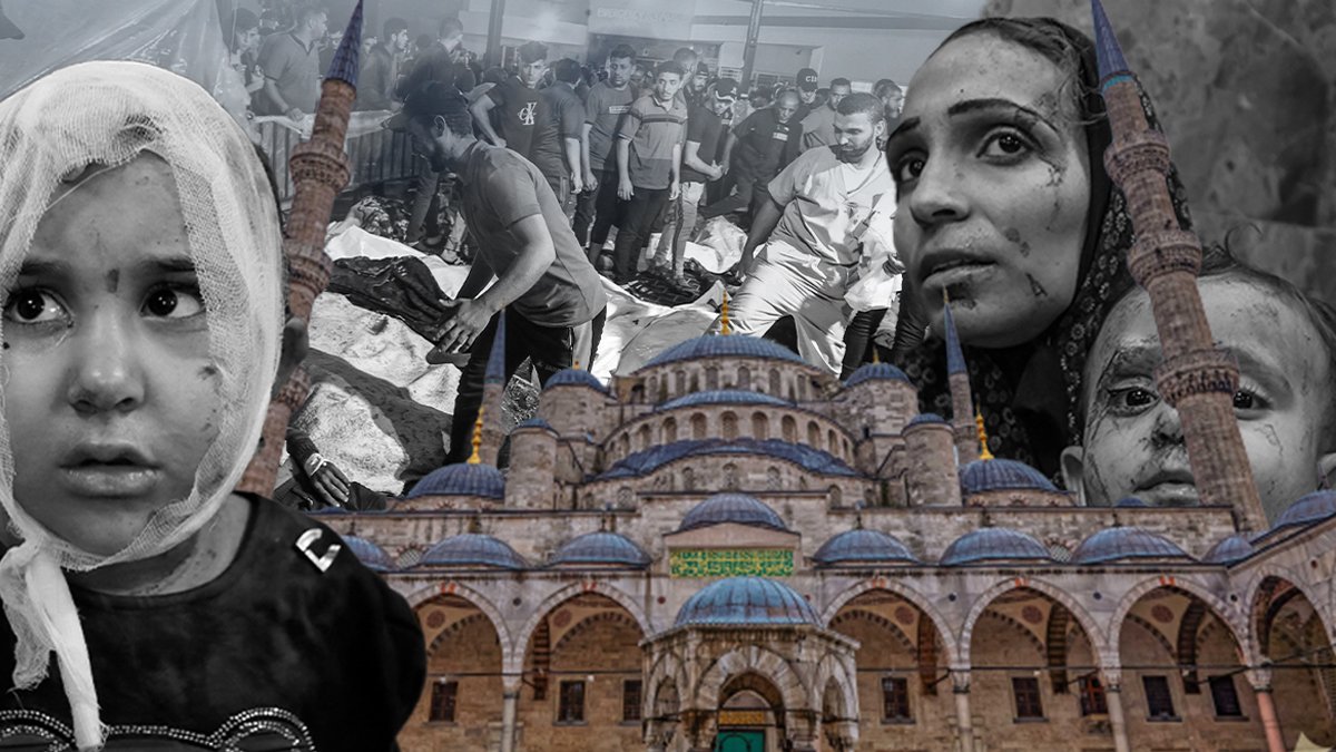 81 ilde sela sesleri Gazze için yükseldi