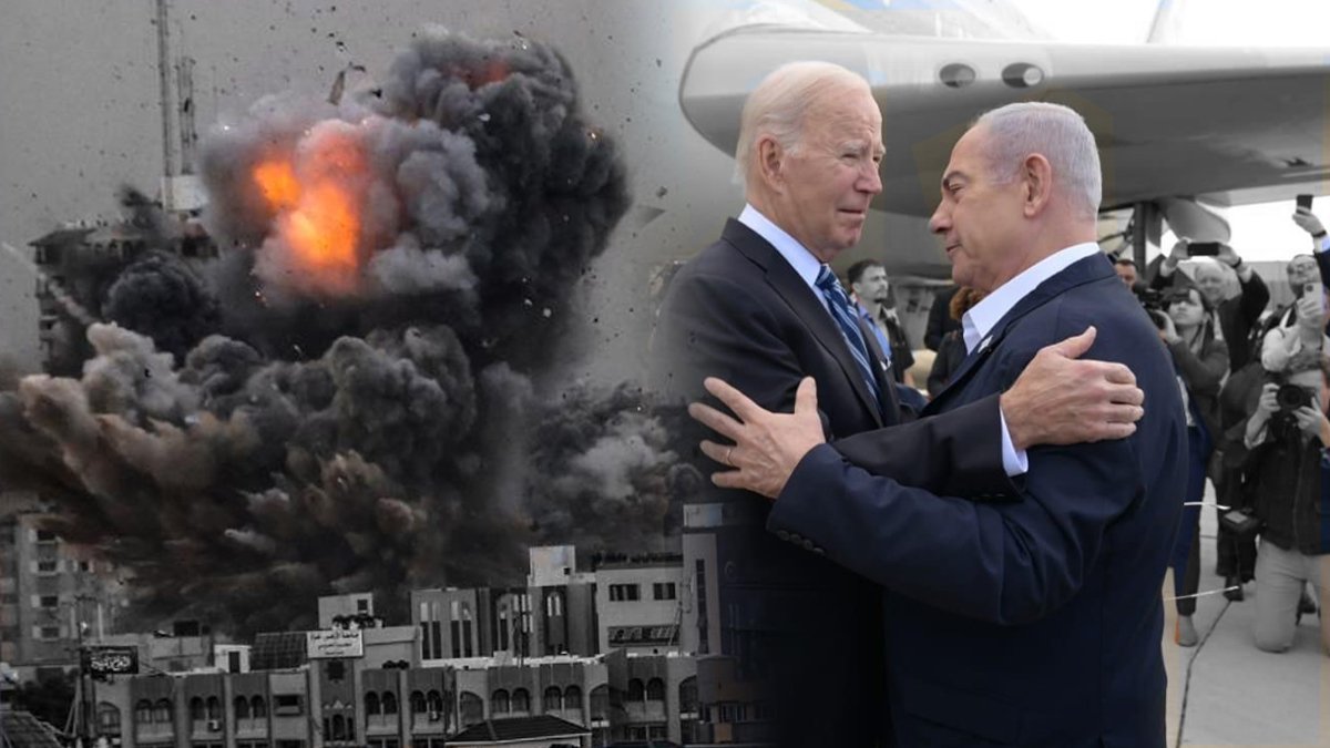 ABD'den kara harekatına tam destek: Biden'dan İsrail'e yardım sözü