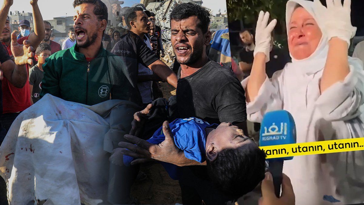 Filistinli hemşirenin yürek yakan isyanı: Ey dünyadakiler neredesiniz? Biz öldük