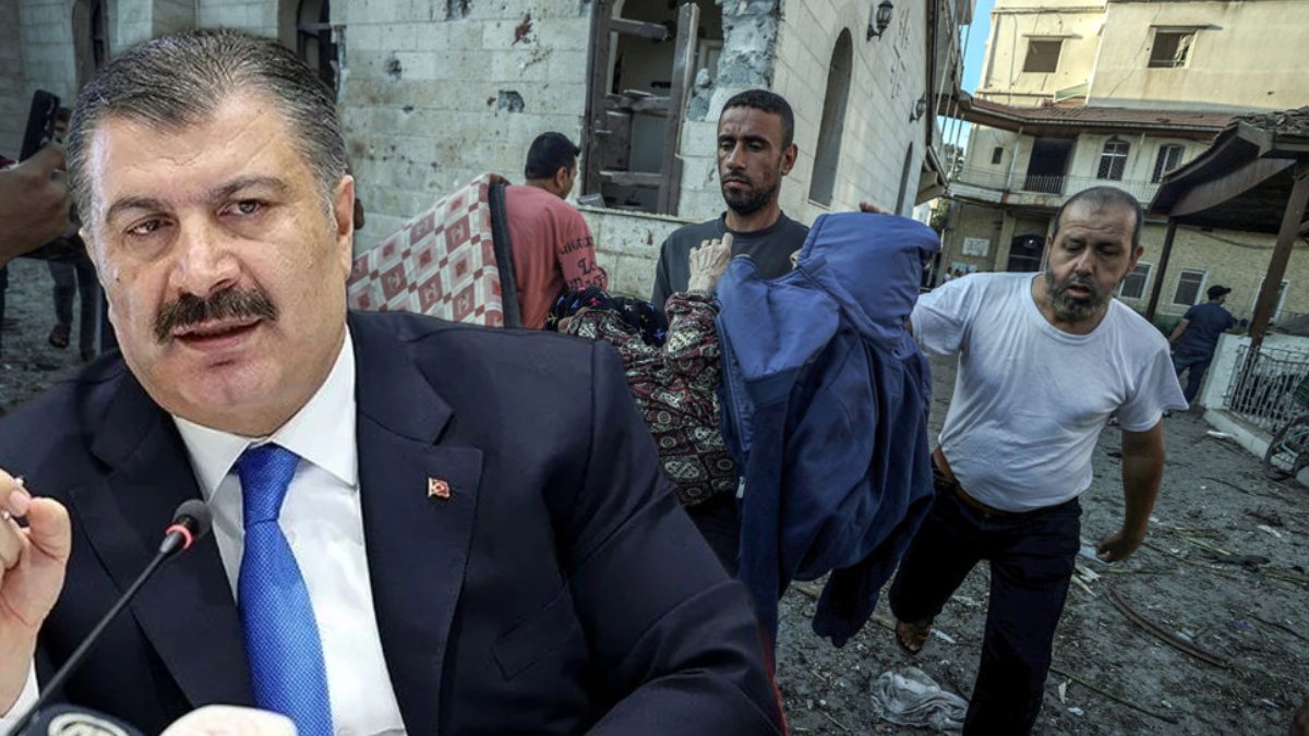 Fahrettin Koca'dan Gazze açıklaması: Bizim tarafımız insanlıktır