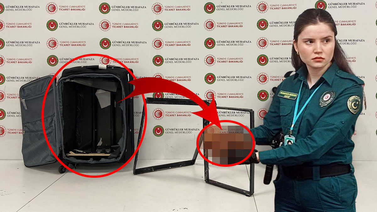 Valize sığsın diye vakumlamış: Parçalar halinde ele geçirildi! Havalimanından geçebileceğini zannetti