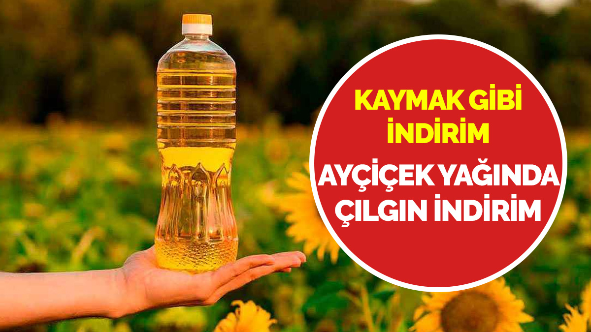 Ayçiçek yağında kaymak gibi indirim! 5 litre fiyatını görenler kuyruğa girecek: İndirimde son gün
