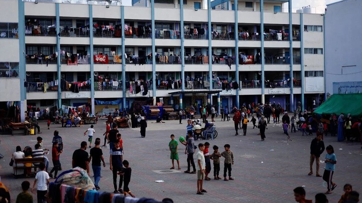 Gazze'de hastaneler de okullar da sığınak oldu