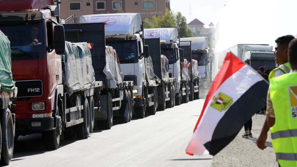 Reuters duyurdu: 3. yardım konvoyu da Gazze'ye gidiyor