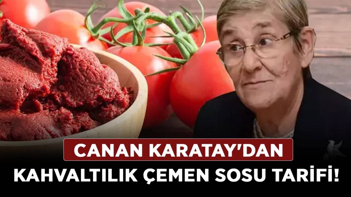 Canan Karatay'ın kitabından kahvaltılık çemen tarifi! Daha böylesini yemediniz: Eş dost hemen tarif soracak