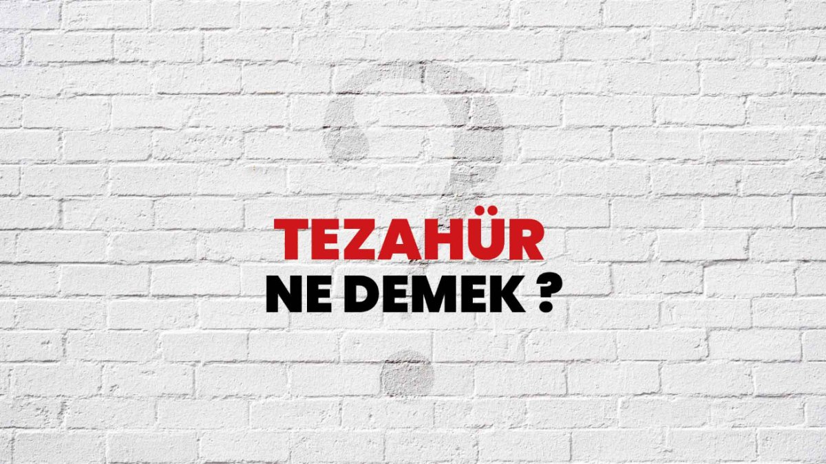 Tezahür Ne Demek? Türk Dilinde Tezahürün Anlamı