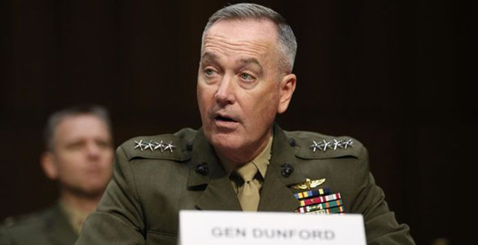 ABD Genelkurmay Başkanı Joseph Dunford Türkiye'de