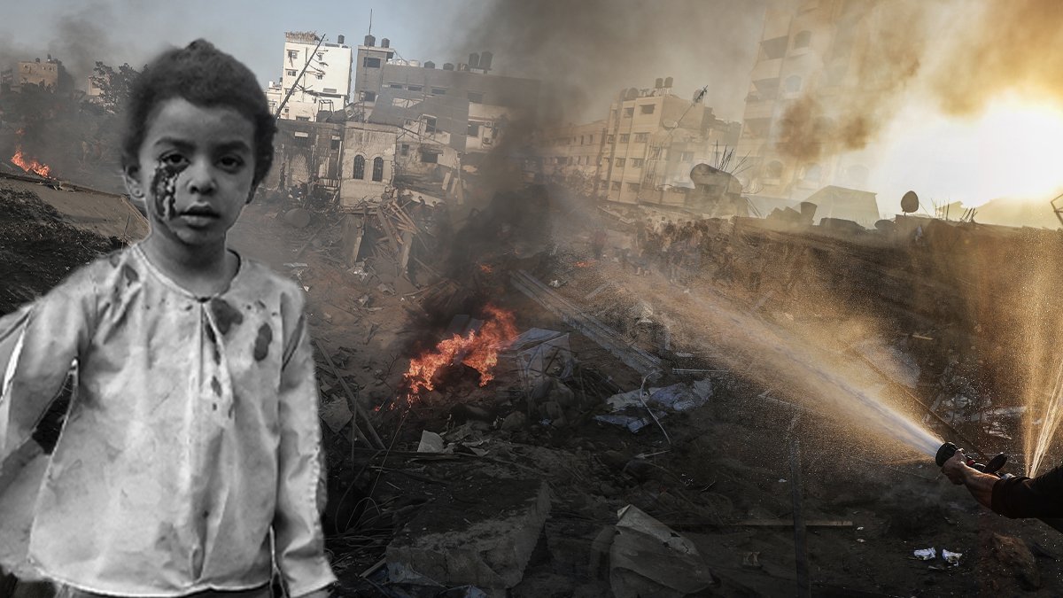 Gazze'deki insanlık dramında 21. gün: Katledilenlerin 3 bin 38'i çocuk