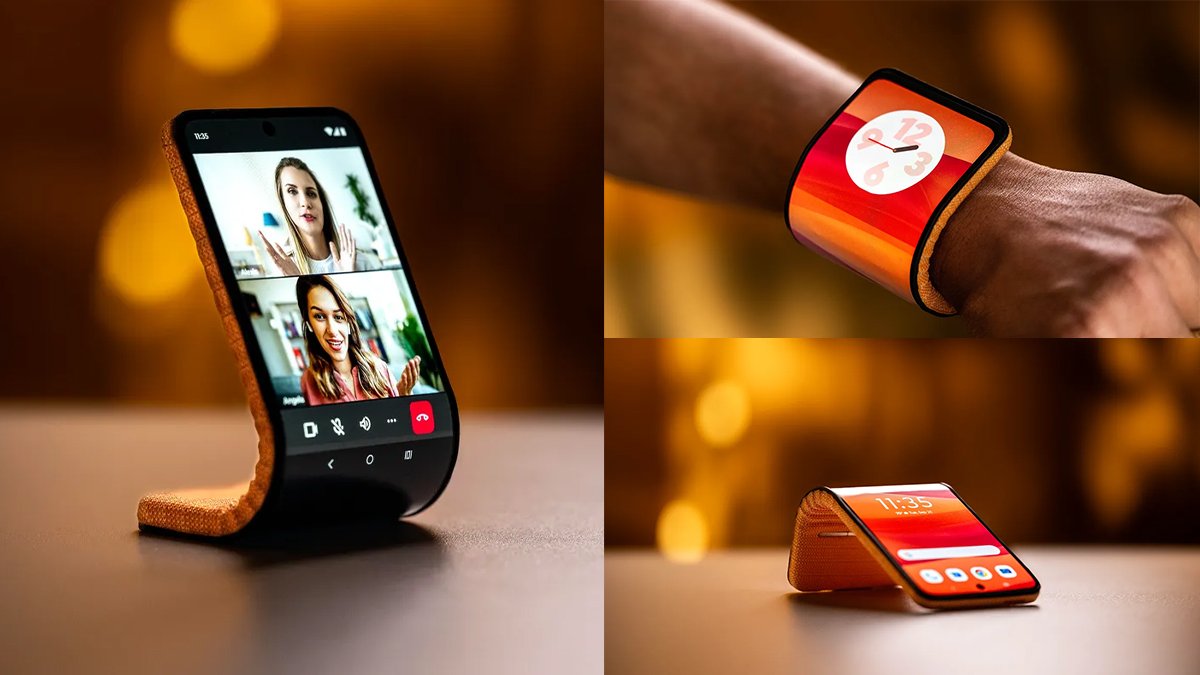 Motorola'dan ezber bozan telefon: Hem bükülüyor hem de renk değiştiriyor