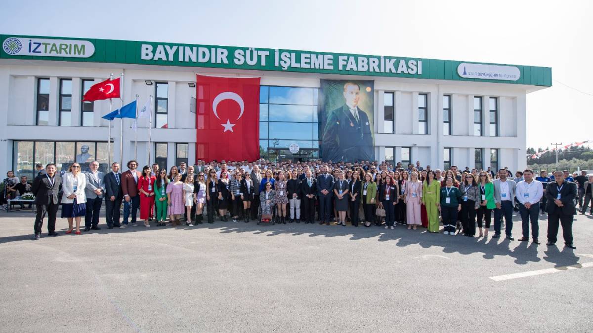 Cumhuriyet’in kalesi 100. Yıl Bayındır Süt İşleme Fabrikası kapılarını açtı