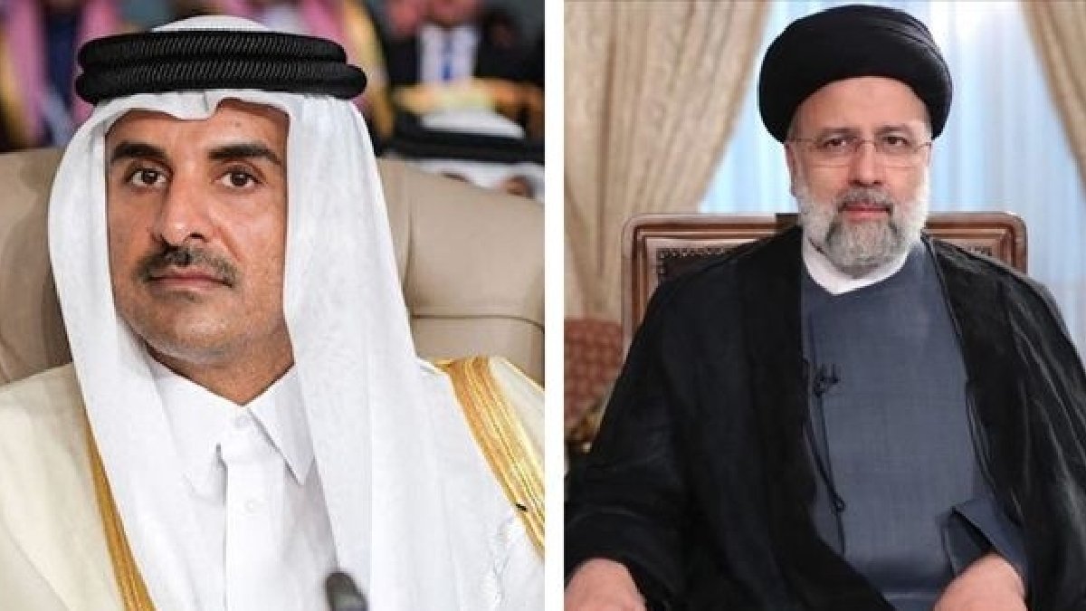 İran lideri Reisi ile Katar Emiri Al Sani Filistin'deki durumu görüştü