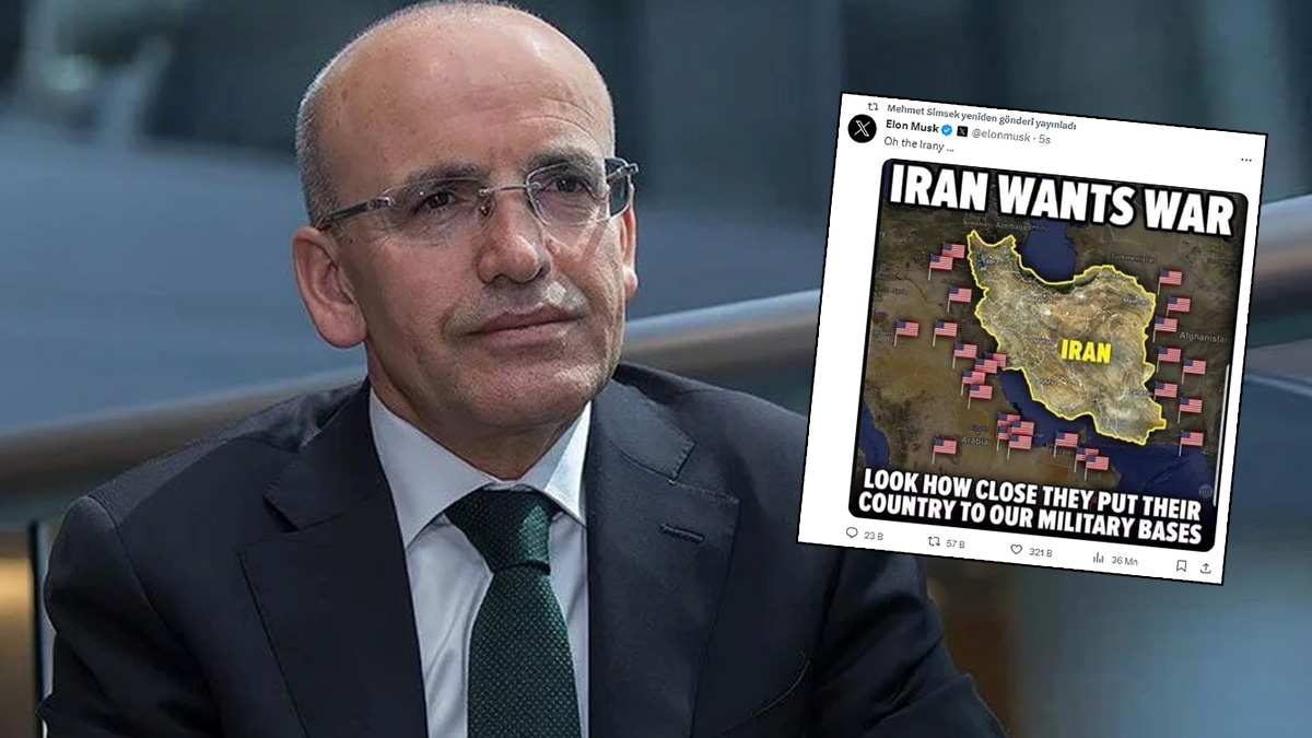 Bakan Şimşek, Elon Musk'ın 'ikonik' İran paylaşımını alıntıladı