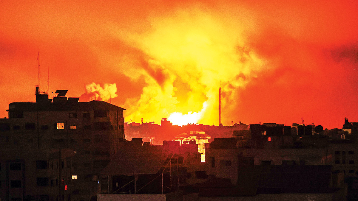 Gazze'de en kara gece